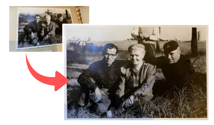 カメラでアルバムスキャン＆美調整