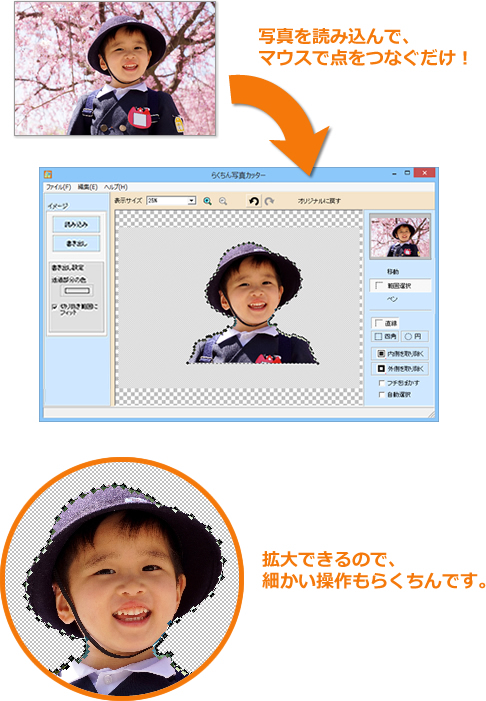 ビデオカメラなら自然な笑顔に